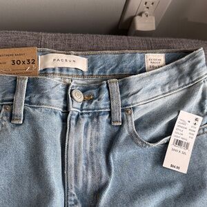 PacSun Sky Blue Relaxed Men's Jeans